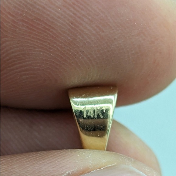 14k real gold CC pendant - Picture 3 of 6